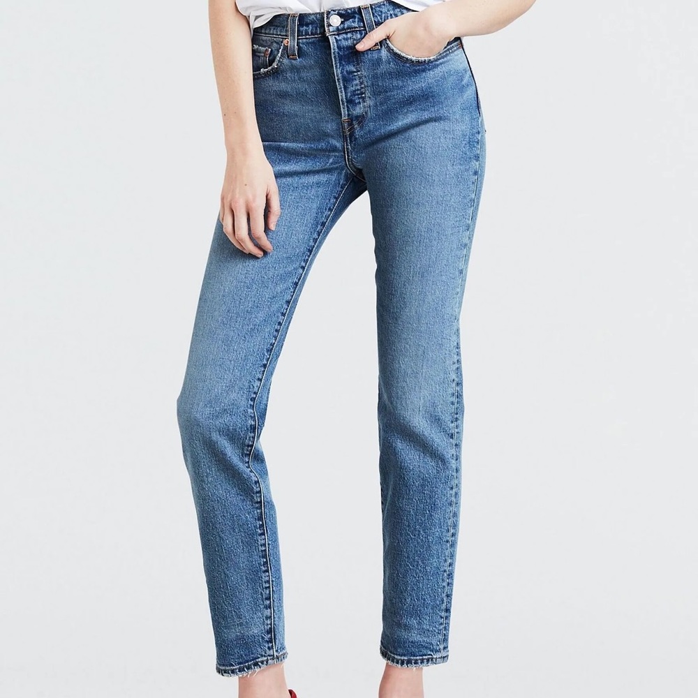 Levi's Wedgie Fit Ankle Jeans In These Dreams